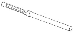 tube telescopique pour injecteur extracteur Delonghi XE1251