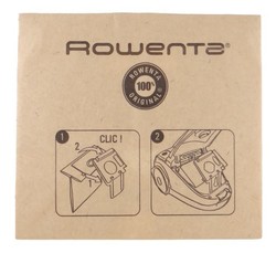 lot de 5 sacs papier pour aspirateur Rowenta Power Space