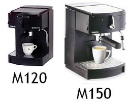 Machine  caf Nespresso Magimix M120 et M150