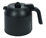 Pot thermos noir avec couvercle pour cafetire Pro Aroma Krups KM303810