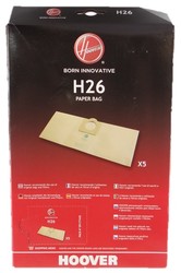 Lot de 5 Sacs H26 pour aspirateur seau Hoover Aqua Plus
