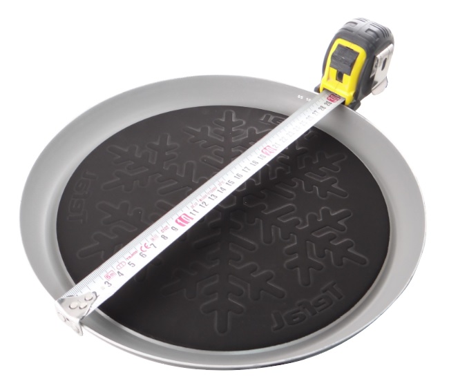 Comment mesurer le diamètre extérieur d'une plaque de cuisson pour appareil à raclette Tefal Deco