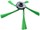 Brosse latrale pour aspirateur robot Vorwerk Kobold VR300
