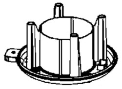 Socle pour centrifugeuse Frutelia Plus de Moulinex JU420D10/MR0