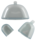 Ensemble 3 cloches de brosses pour shampouineuse Rowenta Clean It IN50