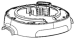 Couvercle infrieur pour cuiseur Moulinex Multicook &amp; Fry MZ730BF0/87A