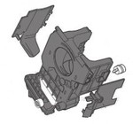 Chariot infuseur pour robot caf Maestosa EPAM Delonghi