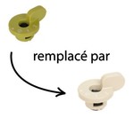 Soupape verte remplace par soupape beige MIS980977-01