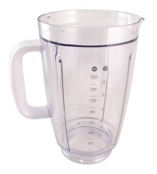 Bol plastique pour blender Multipro de Kenwood - poigne BLANCHE