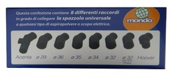 Brosse aspirateur universelle 8 raccords