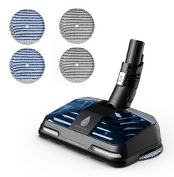 Brosse 2-en-1 Aerospin + 4 serpillres pour aspirateur balai Rowenta X-FORCE FLEX 13.60 RH9A