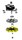 Vue clate : Ventilateur infrieur pour friteuse Tefal Ultra Fry EY11JD10/87A