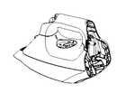 poigne pour fer  repasser Rowenta Pro Master DW8010