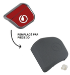 Pdale enrouleur pour aspirateur Rowenta Silence Force Extreme