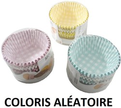 Moule  muffins - 3 coloris alatoires