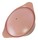 L'Incroyable cocotte ovale 20 cm Cookut compatible tous feux - rose guimauve