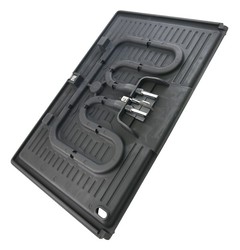 Plaque gril avec r�sistance pour plancha Riviera & Bar QPL800