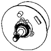 Moteur pour purificateur d'air Rowenta clipse QU5030F0/A80