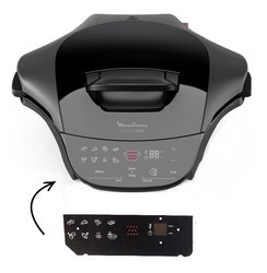 Etiquette du cadran du cuiseur COOK IN ONE de Moulinex - il se situe devant - partie tactile
