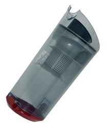 Bac  poussires rouge + filtre pour aspirateur balai Moulinex Air Force Light MS6543WH - MS6573WP