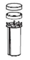 Poussoir pour centrifugeuse Riviera & Bar PCJ670