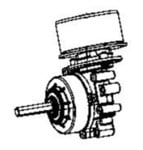 Moteur pour machine à glaces Moulinex Freezi MJ8024F0 - MJ803AF0