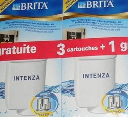 lot de 3 filtres Brita Intenza + 1 gratuit pour robot caf Magimix 11490