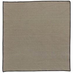 Serviette de table recycle ombre / grise Grace 40 x 40 cm Winkler