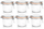 Lot de 6 terrines 350 g diamtre 85 mm "Super" Le Parfait