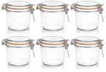 Lot de 6 terrines 350 g diamtre 85 mm &quot;Super&quot; Le Parfait