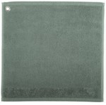 Essuie mains vert de gris illet Curl 50 x 50 cm Winkler