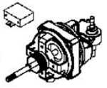 Moteur pour ventilateur Essential + VU4420F0/750 Rowenta