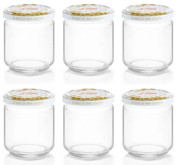 Lot de 6 pots  miel 212 ml Le Parfait