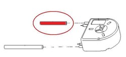 tube en silicone pour centrale vapeur Domena Top Jet 120 Pro