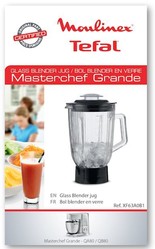 Bol blender verre pour Masterchef Grande Moulinex