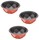 Trio moules  facettes gamme CreaBake de marque Tefal