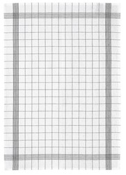 Torchon  carreaux noir et blanc Metis 55 x 75 cm Winkler
