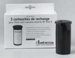 lot de 3 cartouche de rechange pour carafe filtrante Astoria RF950A