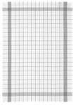 Torchon  carreaux noir et blanc Metis 55 x 75 cm Winkler