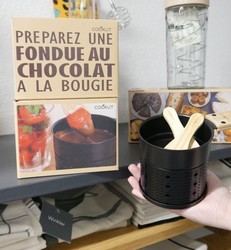 Fondue  chocolat  la bougie pour 2 personnes de marque Cookut  