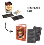 coffret plaque croque monsieur snack collection - r�f�rence d'origine remplac�e