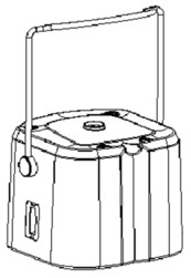 Bloc moteur pour centrifugeuse Frutelia Pro de Moulinex JU450