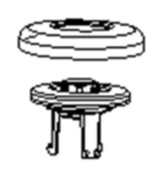 Arbre d'entranement du bol multifonction pour robot ptissier Moulinex Coach & I-Coach Touch QA9