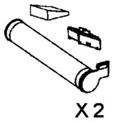 Kit accessoires pour aspirateur laveur Rowenta X-Clean 5 GZ5555EE - GZ5557EE