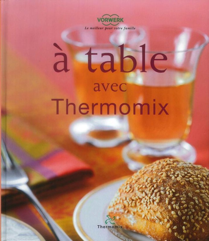 Vorwerk Thermomix TM6 Accessoires Livre de recettes - Sur