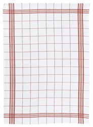 Torchon  carreaux rouge et blanc classique 50 x 70 cm Winkler