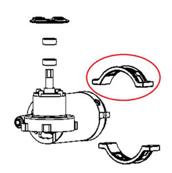 Amortisseur superieur du moteur pour extracteur de jus Infiny Juice de MOULINEX