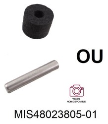 Kit roulettes brosse pour aspirateur balai Rhapsody HOOVER MIS48025680-01 ou  MIS48023805-01