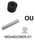 Kit roulettes brosse pour aspirateur balai Rhapsody HOOVER MIS48025680-01 ou  MIS48023805-01