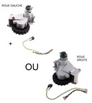 Roue + moteur + interrupteur pour aspirateur Rowenta Explorer Serie 80 : ROUE GAUCHE ou ROUE DROITE